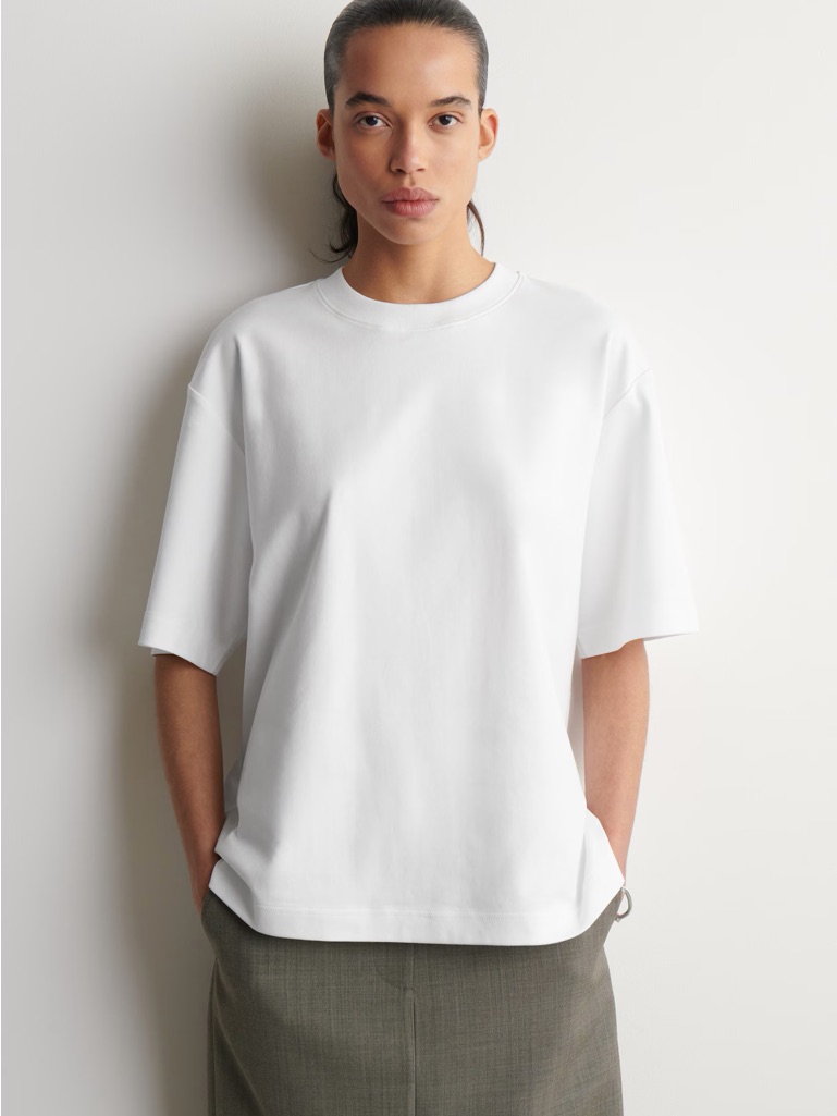 Cos White Oversized T-Shirt